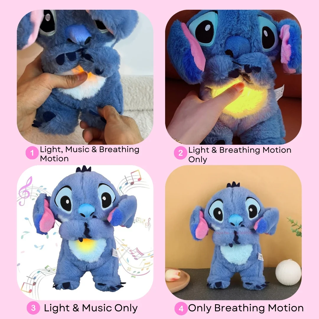 DISNEY STITCH BREATHING TEDDY - Image 9
